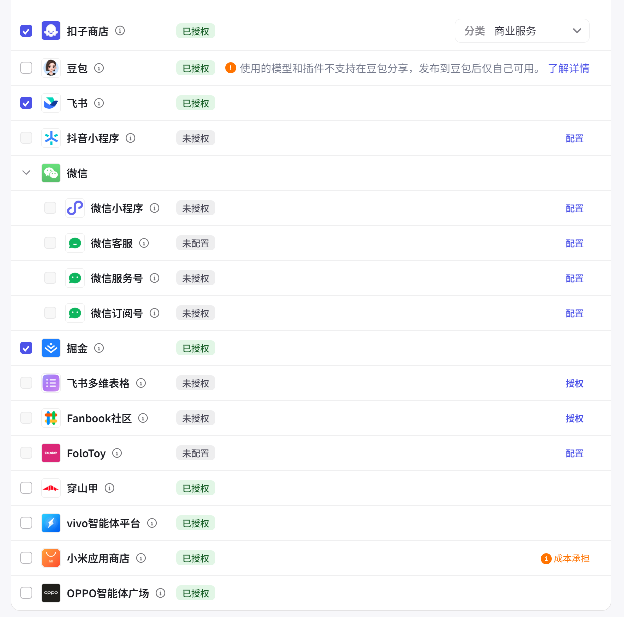 图 5.13 为智能体配置基础信息